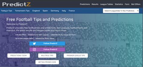 Predictz Prediction Today Site Review (Update) .